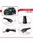 Peugeot 2008 (A94) 2013-2019 Arası ile Uyumlu Ace-1 Ara Atkı Tavan Barı Siyah 3 Adet 4