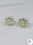 - Glow Earrings – Gold Kaplama Taş Detaylı Kutup Yıldızı Kadın Küpe (KOD-325) 3