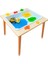 Ahşap Kum ve Su Masası / Duyu Masası – Montessori Oyun Masası 1