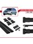 Skoda Fabia (6y) Combi 2000-2006 Arası ile Uyumlu Fly Model Ara Atkı Tavan Barı Siyah 2 Adet 5