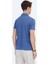 Lacivert Polo Yaka Pamuk Karışımlı T-Shirt 5