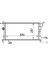 Radyatör Corsa B-Tıgra-Combo 1.2-1.4-1.4 16V Klimasız Mek 530X285X34 1