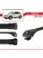 Ford Edge 2007-2014 Arası ile Uyumlu Ace-1 Ara Atkı Tavan Barı Siyah 3 Adet 3