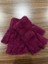 Bordo Peluş Kışlık Kesik Parmak Eldiven (Standart) 2
