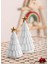 Dekoratif LED Işıklı Yılbaşı Ağacı Beyaz 8X8X14 cm 4