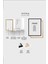 Ahşap Çerçeveli 3'lü Poster Tablo Seti | Modern Stil Minimal Duvar Dekoru 5