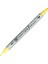 Clean Color F Çift Uçlu Kalem 050 Pastel Yellow 1