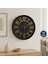 Aurora 50 cm Siyah Gold Duvar Saati 242309 1