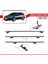 Honda Accord Tourer 2008-2012 Arası ile Uyumlu Basıc Model Ara Atkı Tavan Barı Gri 2 Adet 5