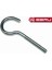 Açık Metrik Kanca M5 / 21X80 - 100 Adet 1