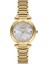 DK.1.AG1399.05 Taşlı Tasarım Sedef Kadranlı Çelik Kordon Çelik Kasa 5 Atm Suya Dayanıklı Altın Renk Kadın Kol Saati 1