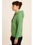 Kadın Yeşil Kapüşonlu SWEATSHIRT-W1108-K 2
