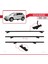 Nissan Murano 2002-2007 Arası ile Uyumlu Basıc Model Ara Atkı Tavan Barı Siyah 3 Adet 5