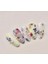 Renkli Çiçekler 3787 Tırnak Süsleme Stickerı Nail Art Süslemeleri 3