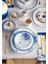 Blue Bird Beyaz Porselen Petit Four Tabağı 12 cm 2