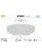 Arka Balata Volvo V70 2.0t 2.3 2.5 XC70 2.4t S70 740 760 780 940 S90 V90 1