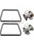 Eksantrık Zincir Seti Üst Sag Sol Bmw M62 E31 E38 E39 E53 Range Rover 3 Vogue L322 4.4 02 05 Febı 47502 1