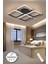 Jasmin Black Kumandalı 3 Renk Modern Plafonyer LED Avize 2