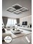 Jasmin Black Kumandalı 3 Renk Modern Plafonyer LED Avize 3