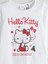Yeni Sezon Bisiklet Yaka Hello Kitty Baskılı Kız Çocuk Pijama Takımı 3