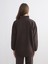 Yeni Sezon Dik Yaka Baskılı Polar Kadın Sweatshirt Tunik 4