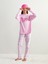 Yeni Sezon Bisiklet Yaka Kız Çocuk Pijama Takımı 1