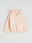 Yeni Sezon Kapüşonlu Kız Çocuk Fermuarlı Sweatshirt 1