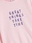 Yeni Sezon Bisiklet Yaka Baskılı Kız Çocuk Sweatshirt 2