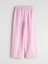 Yeni Sezon Beli Lastikli Çizgili Kız Çocuk Pantolon 3