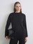Yeni Sezon Bisiklet Yaka Simli Kadın Triko Kazak 2