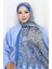 Etnik Desen Janjan Şal 70304-21 Mavi Bej 1