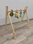 Ahşap Baby Gym & Kıyafet Askısı (Oyuncak ve Aksesuarlar Hariç) 1