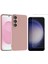 Samsung Galaxy S25 Fe Kılıf Zore Mara Lansman Kapak + Nano Ekran Koruyucu 1