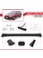 Renault Laguna (X56) Sw 1996-2000 Arası ile Uyumlu Fly Model Ara Atkı Tavan Barı Siyah 3 Adet 3