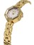 DK.1.AG1420.05 Taşlı Tasarım Çelik Kordon Çelik Kasa 5 Atm Suya Dayanıklı Altın Renk Kadın Kol Saati 3