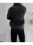 Yıkamalı Kumaş Oversıze Düğmeli Yakalı Sweat - %100 Penye Oversıze Sweatshırt 2