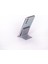 3D Baskı Telefon Standı Gri Renk Masaüstü Minimal Tasarım Sabit Aparat Tutucu Organizer 3