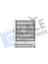 Evaporator Toyota Corolla 1.4-1.6 2.0d-4d 01-08 Brazıng Al/al 255X265X58 1