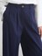 Yeni Sezon Loose Fit Geniş Paça Kadın Pileli Pantolon 3