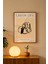 Bohemian Serisi Ahşap Çerçeveli Poster, Tablo No:74 2