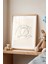 Çocuk Odası, Bebek Odası Ahşap Çerçeveli Poster, Tablo NO:124 1