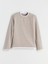 Yeni Sezon Bisiklet Yaka Kadın Sweatshirt 5
