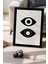 Bauhaus Serisi Siyah Çerçeveli Poster, Tablo No:44 1
