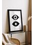 Bauhaus Serisi Siyah Çerçeveli Poster, Tablo No:44 4
