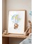 Çocuk Odası, Bebek Odası Ahşap Çerçeveli Poster, Tablo No:10 1