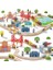 110 Parça Ahşap Tren Seti | Çocuklar Için Eğitici Oyuncak Tren, Manyetik Balık Tutma ve Puzzle Özellikli, 3-8 Yaş 1