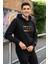 Sandro Kapüşonlu Erkek Sweatshirt Siyah 1