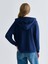 Yeni Sezon Kapüşonlu Oversize Kadın Fermuarlı Sweatshirt 4