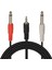 PM-13934 3.5 mm Stereo Erkek - 2x6.3 mm Mono Erkek Ses Kablosu (5 Metre) 1