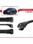 Peugeot 407 Sw 2005-2011 Arası ile Uyumlu Ace-1 Ara Atkı Tavan Barı Siyah 2 Adet 3